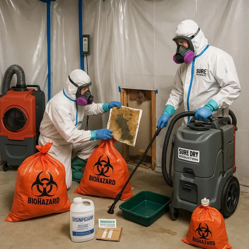 Contaminated Water Handling Protocols process in Cliffwood Beach, NJ