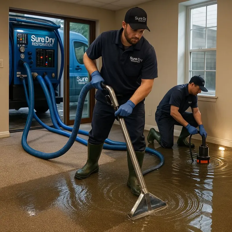Water Extraction and Removal process in Cliffwood Beach, NJ